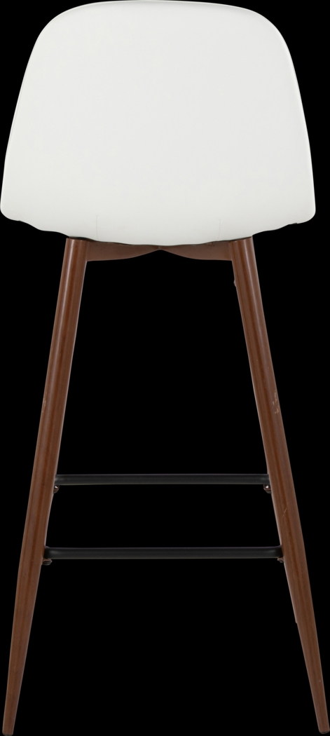 Faye Lane III White Barstool, Set of 2 - Thumbnail - Image 7