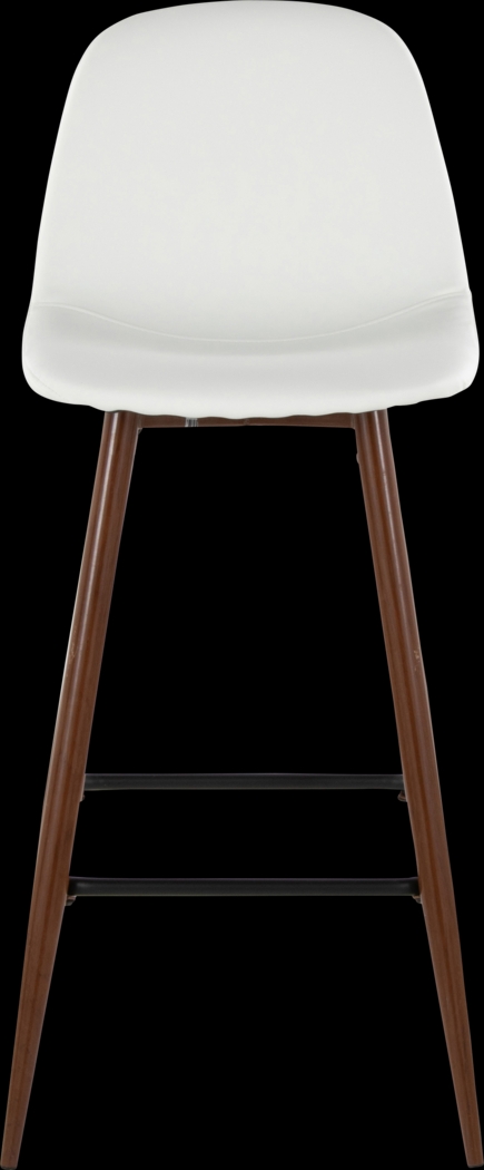 Faye Lane III White Barstool, Set of 2 - Thumbnail - Image 8