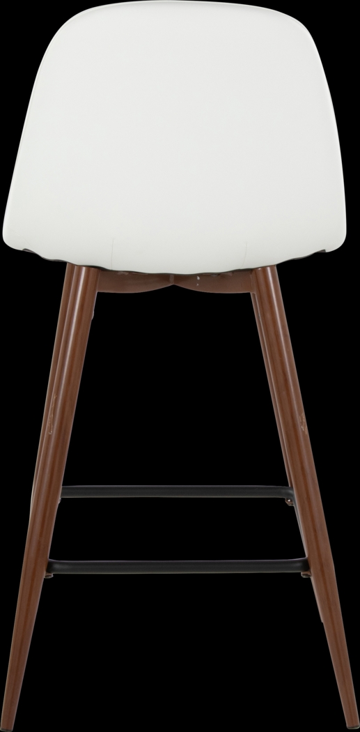 Faye Lane III White Counter Height Stool, Set of 2 - Thumbnail - Image 7