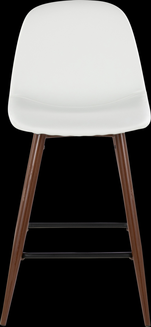 Faye Lane III White Counter Height Stool, Set of 2 - Thumbnail - Image 8