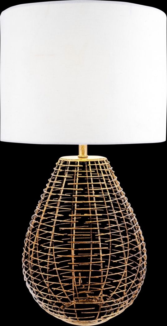 Fayelle Gold Lamp - Thumbnail - Image 1