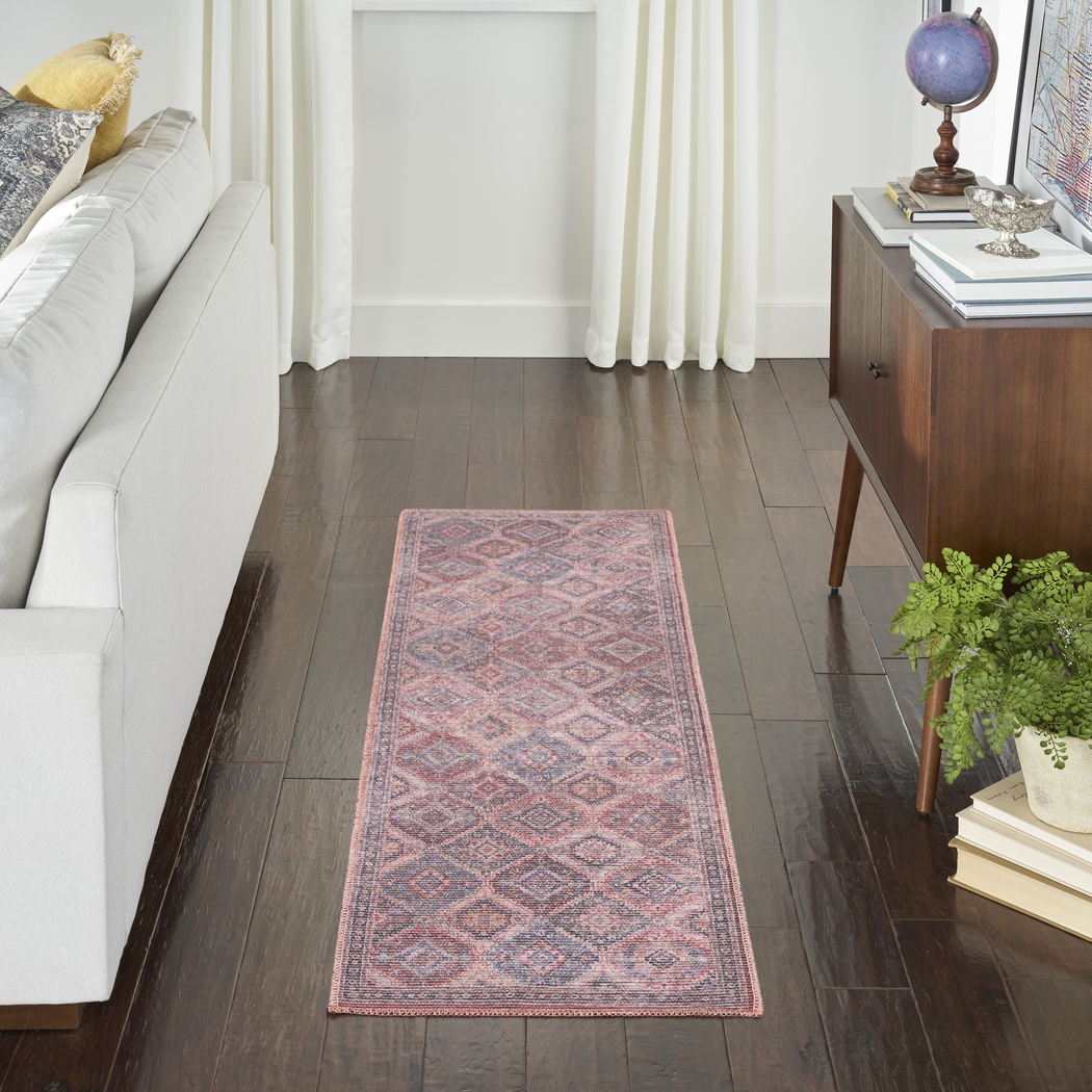 Fayelynn Multi 2' x 6' Runner Rug - Thumbnail - Image 2