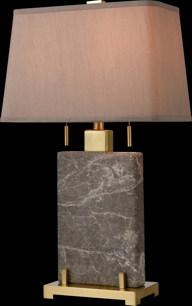 Fayette Gate Gray Lamp - Thumbnail - Image 1