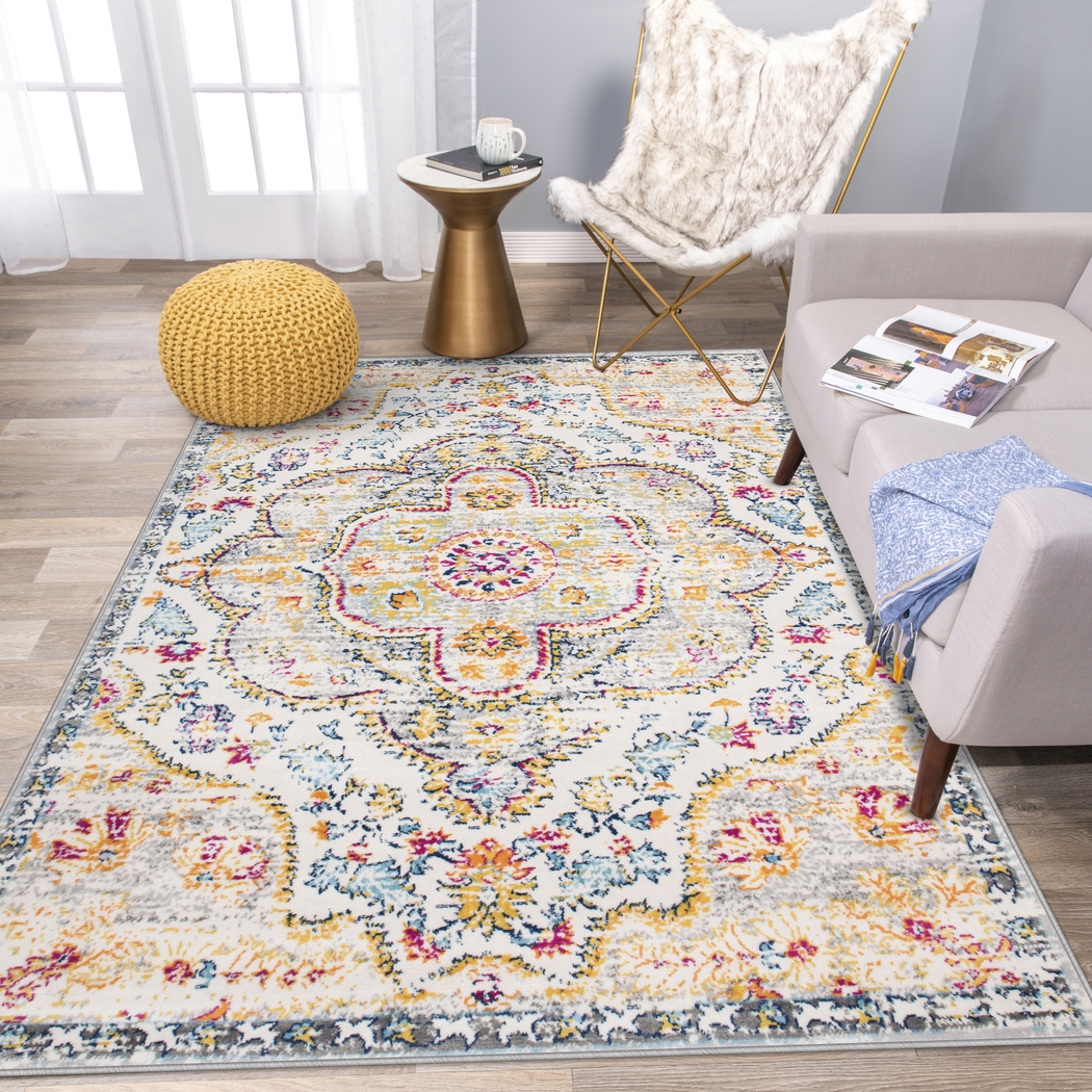 Fayian Multi 5' x 7' Rug - Thumbnail - Image 2