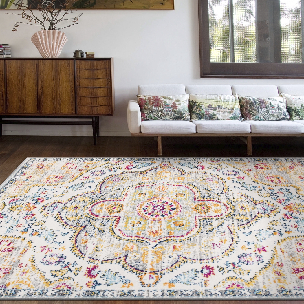 Fayian Multi 5' x 7' Rug - Thumbnail - Image 3