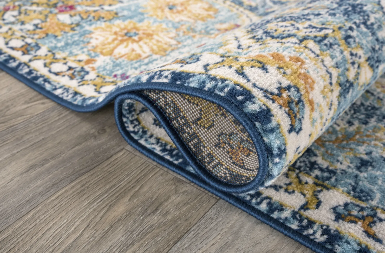 Fayian Navy 5' x 7' Rug - Thumbnail - Image 10