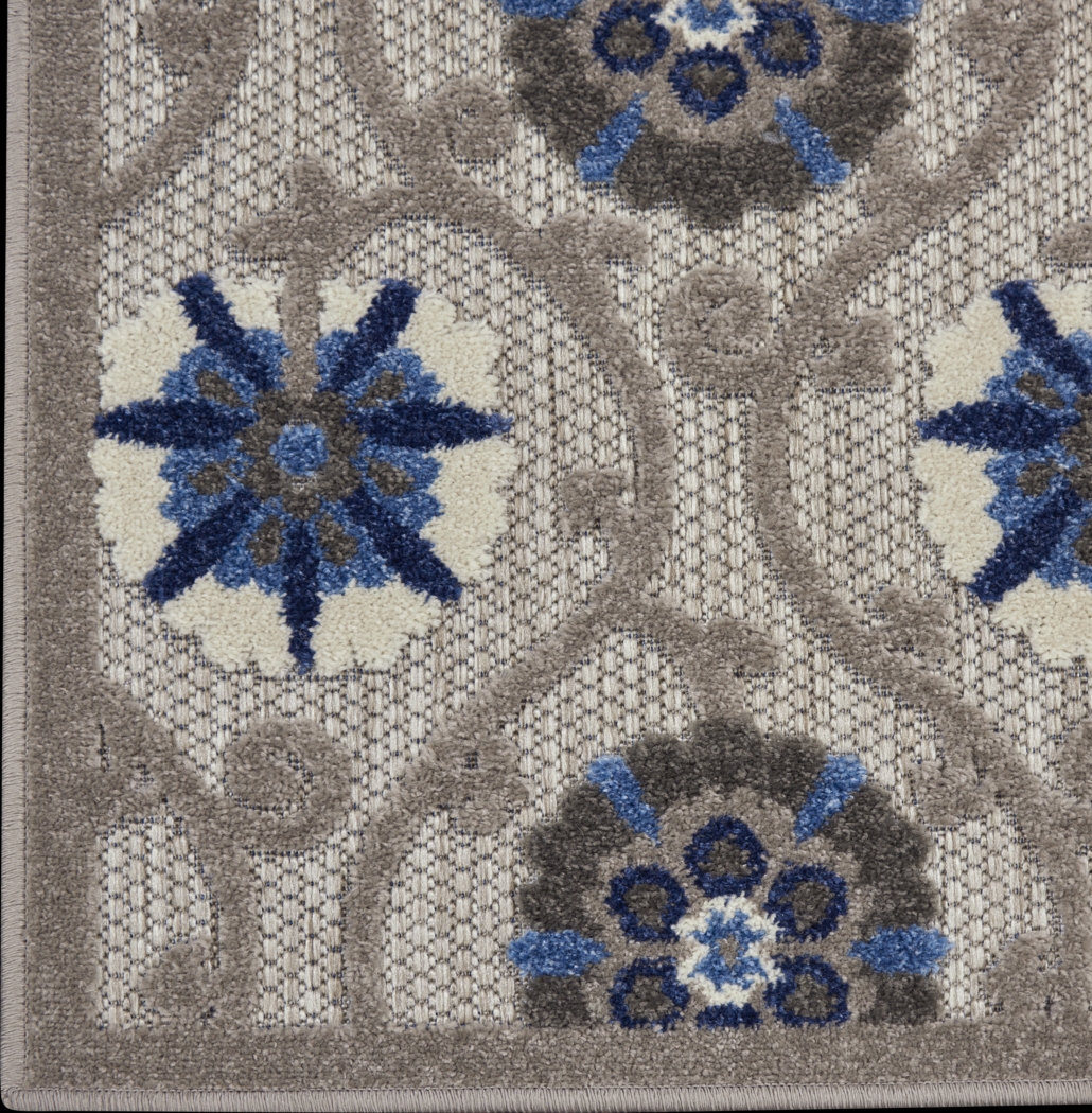 Faylen Gray 8' x 11' Indoor/Outdoor Rug - Thumbnail - Image 6