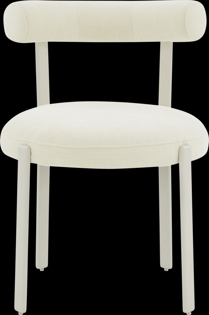Fayrene Cream Dining Chair - Thumbnail - Image 4