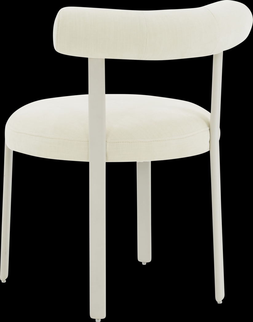 Fayrene Cream Dining Chair - Thumbnail - Image 5
