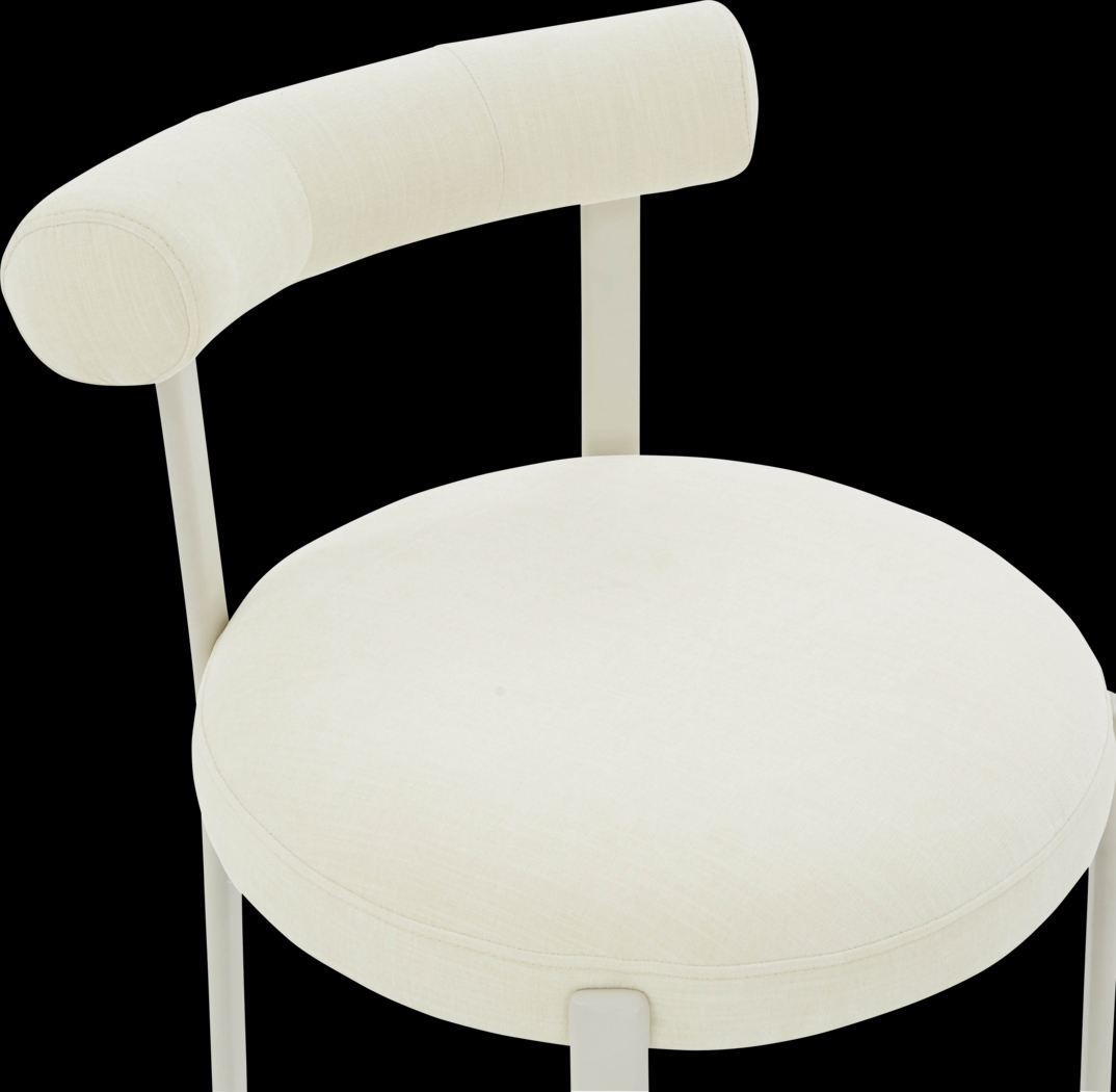 Fayrene Cream Dining Chair - Thumbnail - Image 6
