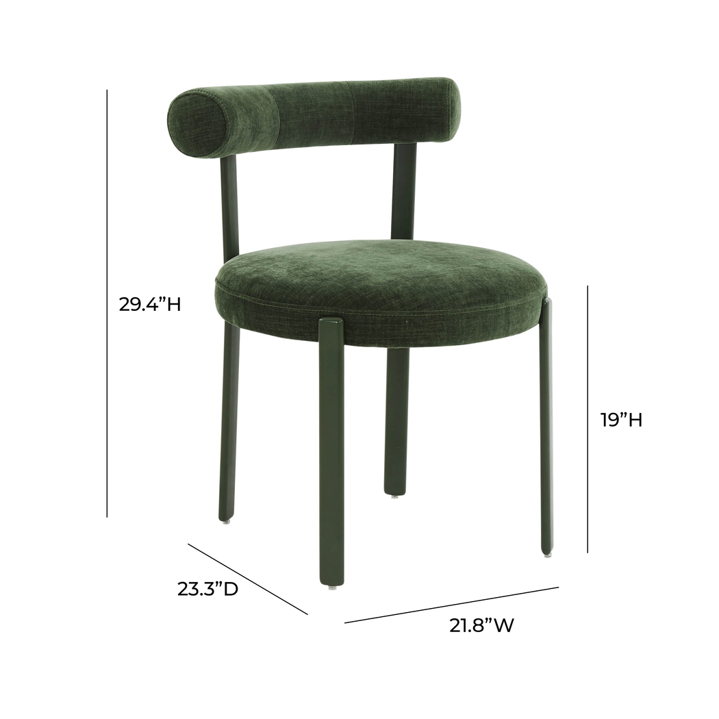 Fayrene Green Dining Chair - Thumbnail - Image 7