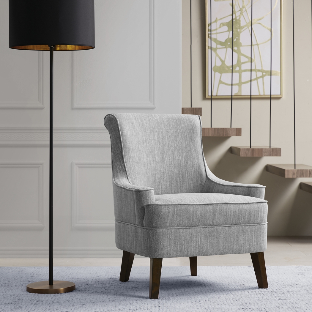 Faywood Gray Accent Chair - Thumbnail - Image 2