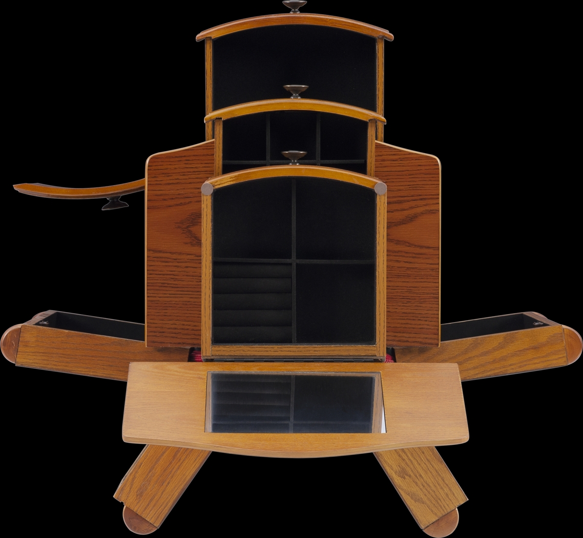 Fazio Brown Jewelry Armoire - Thumbnail - Image 12