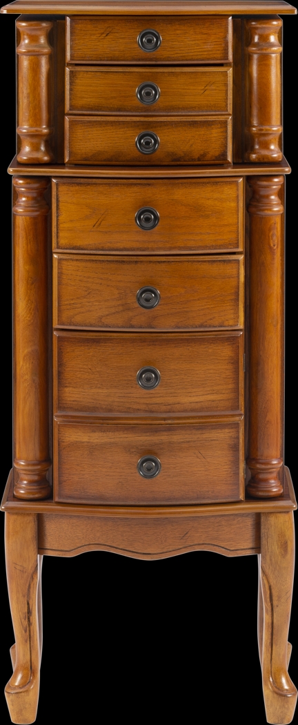 Fazio Brown Jewelry Armoire - Thumbnail - Image 4