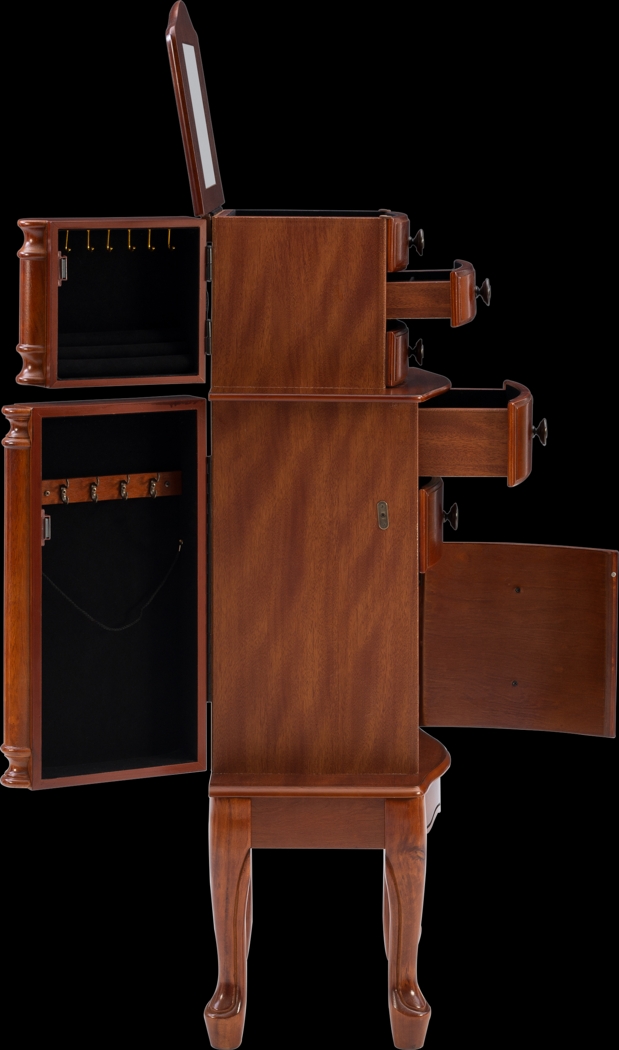 Fazio Cherry Jewelry Armoire - Thumbnail - Image 11