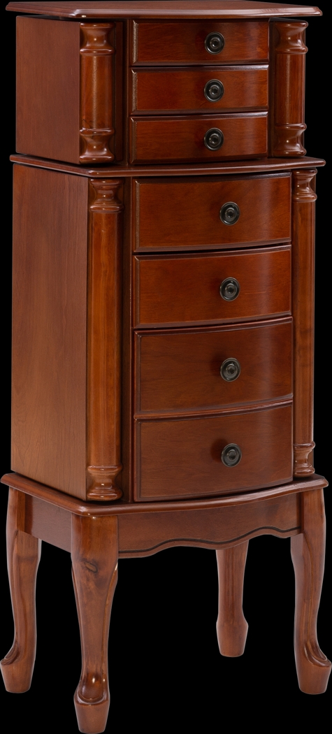 Fazio Cherry Jewelry Armoire - Thumbnail - Image 1