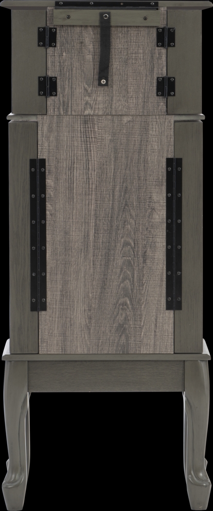 Fazio Gray Jewelry Armoire - Thumbnail - Image 6