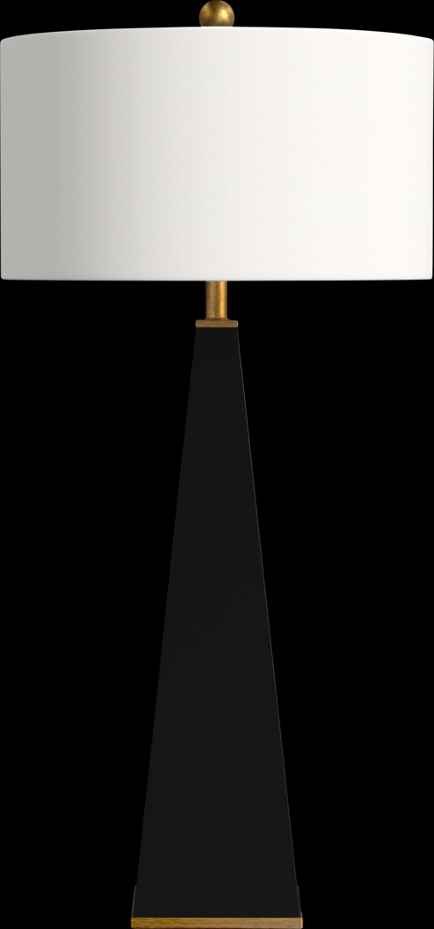 Fazio Post Black Lamp - Thumbnail - Image 1