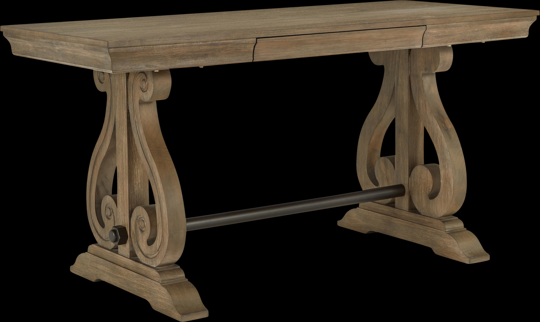 Fearn Brown Desk - Thumbnail - Image 1