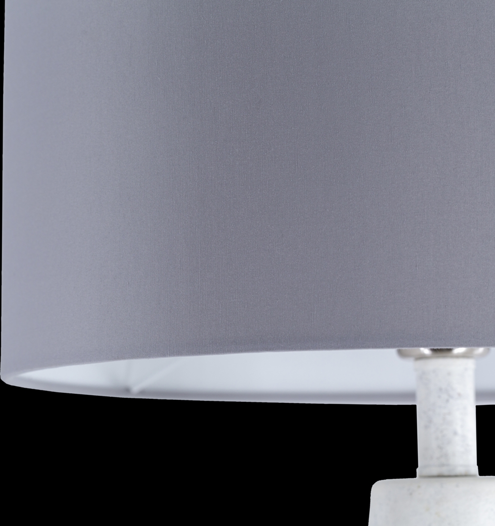 Feather Point Gray Lamp - Thumbnail - Image 5