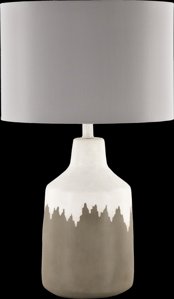 Feather Point Gray Lamp - Thumbnail - Image 1
