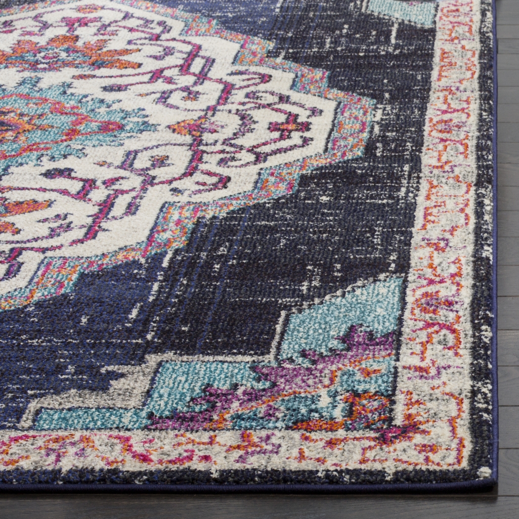 Featherbrook Black 5'1 x 7'7 Rug - Thumbnail - Image 2
