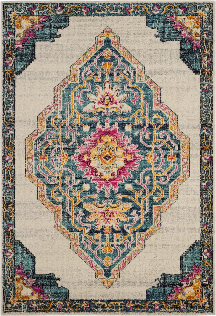 Featherbrook Ivory 5'1 x 7'7 Rug - Thumbnail - Image 1