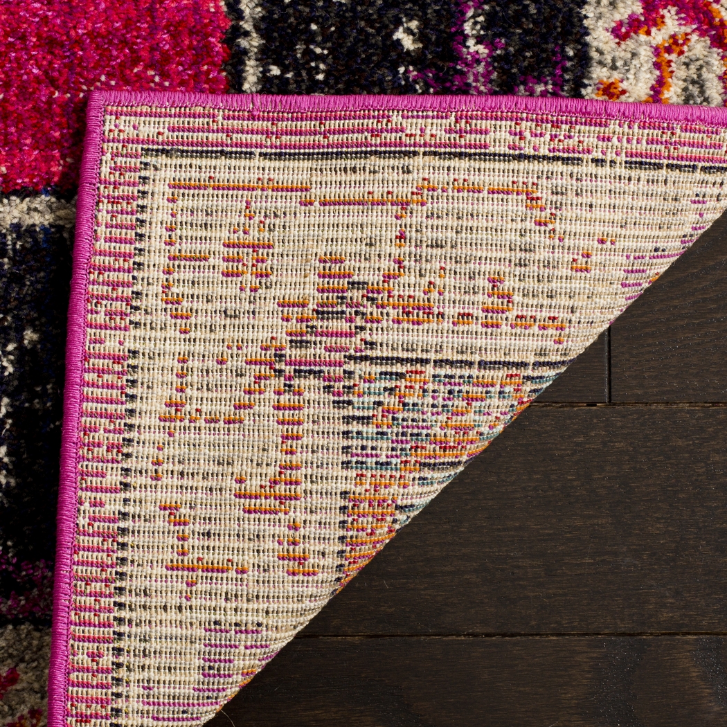 Featherbrook Pink 6'7 x 9'2 Rug - Thumbnail - Image 4