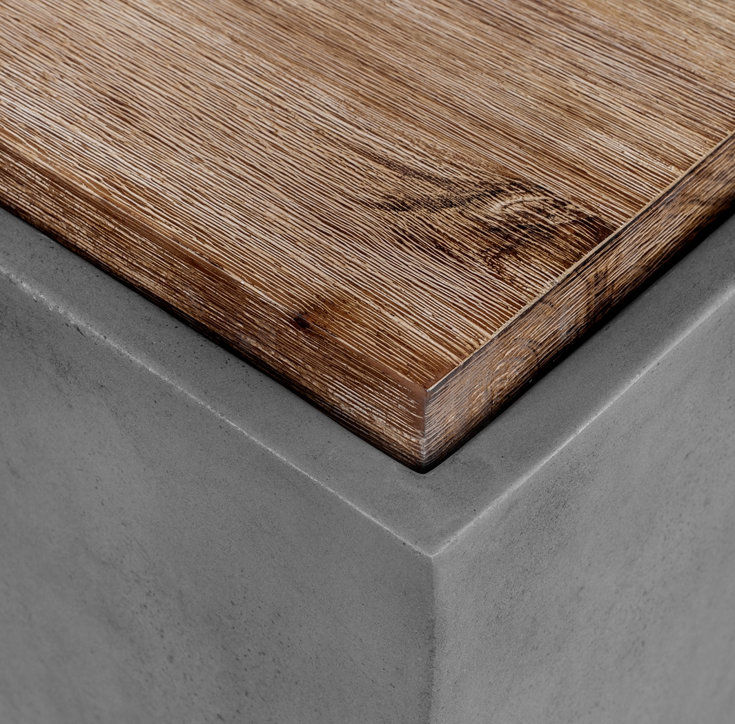 Featherswood Gray Stool - Thumbnail - Image 4