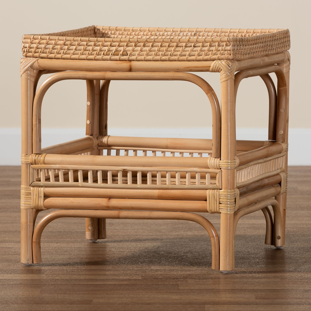 Fedelon Brown End Table - Thumbnail - Image 2