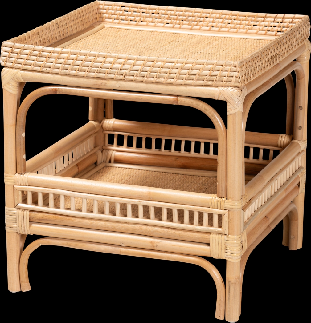 Fedelon Brown End Table - Thumbnail - Image 1
