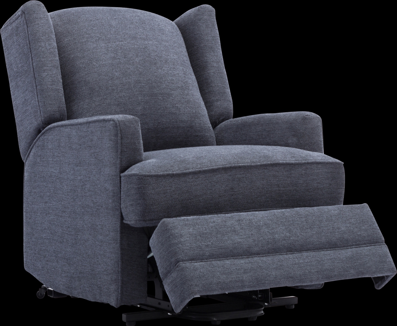 Feildston Blue Power Recliner - Thumbnail - Image 3