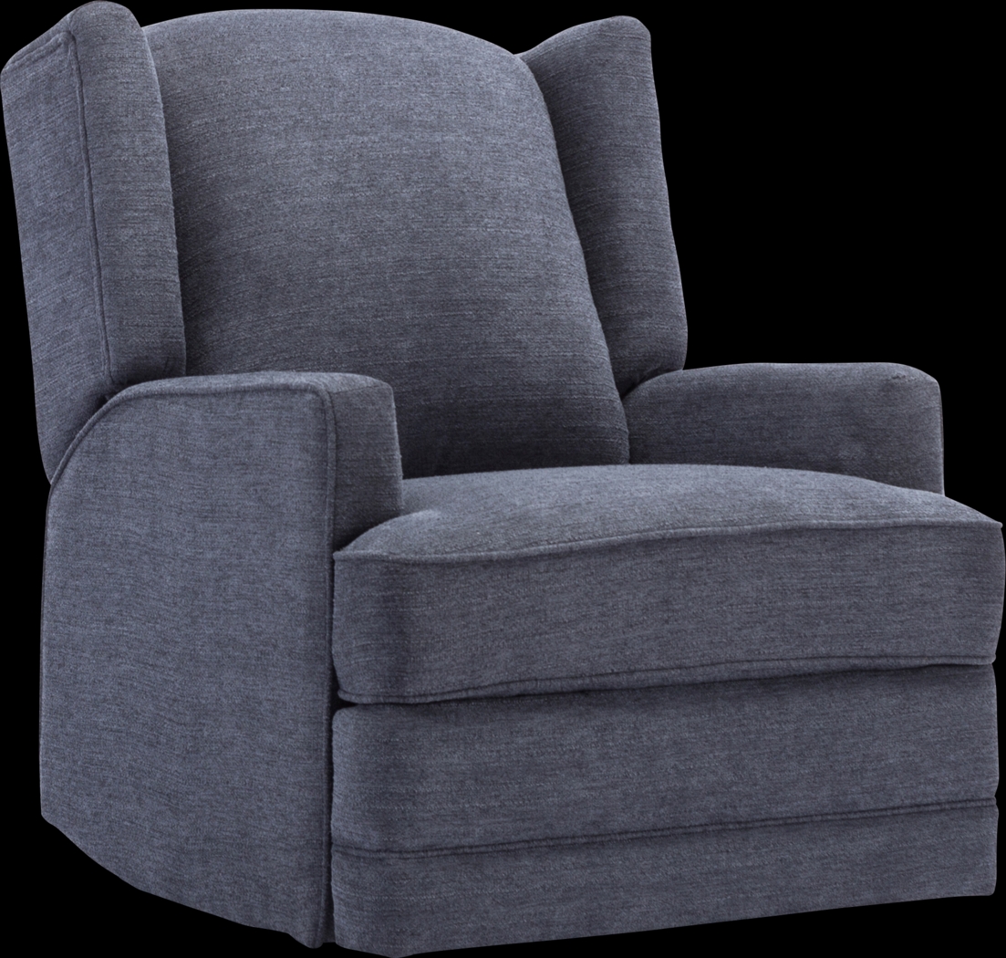 Feildston Blue Power Recliner - Thumbnail - Image 8