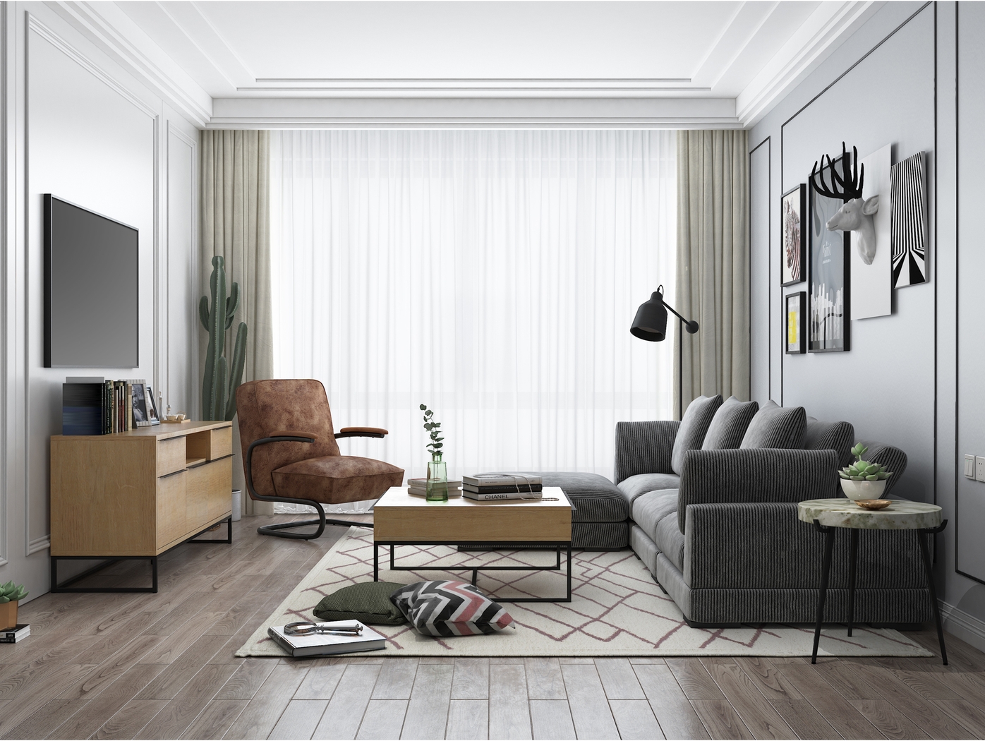 Feiler Brown Cocktail Table - Thumbnail - Image 12