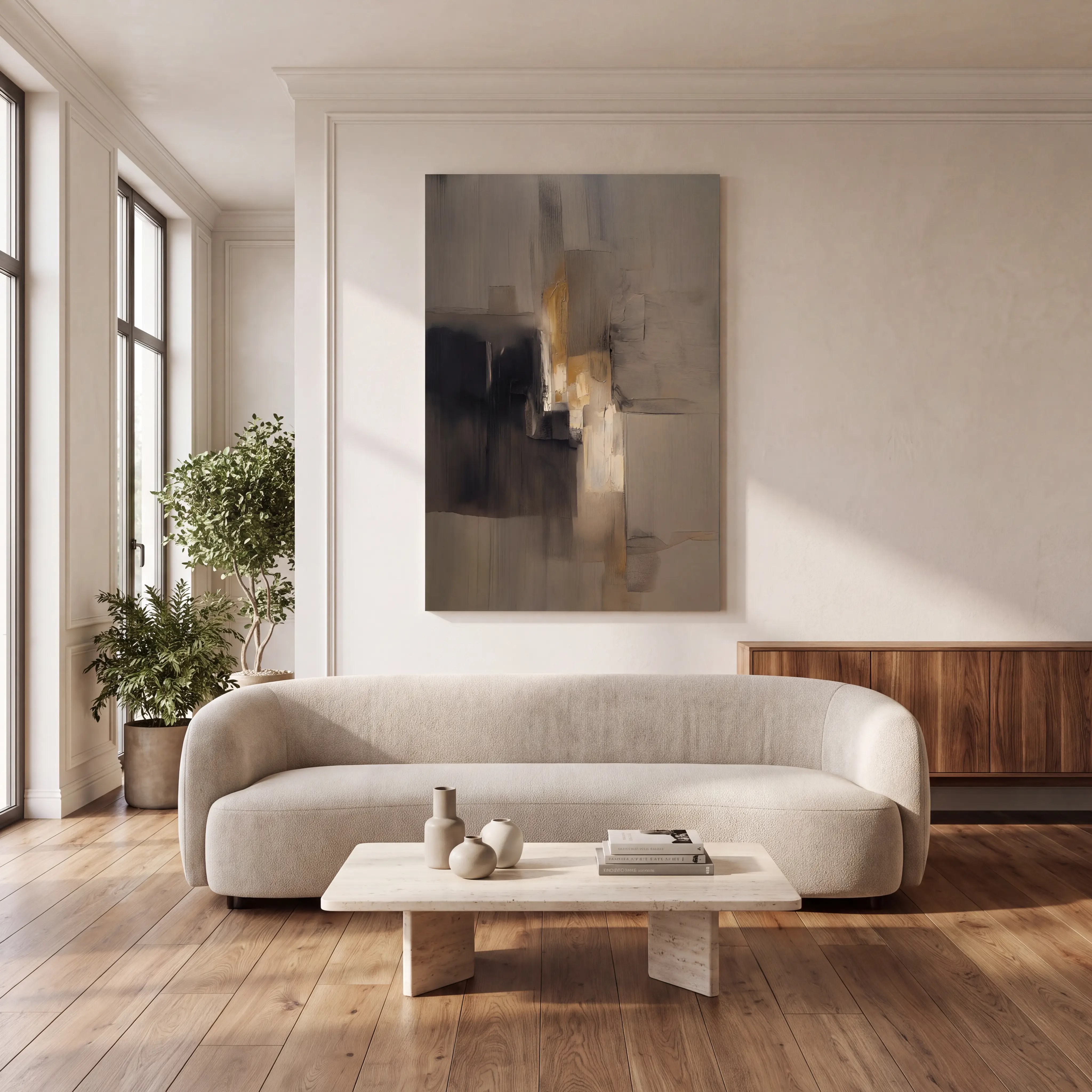 Felana I Gray Artwork - Thumbnail - Image 3