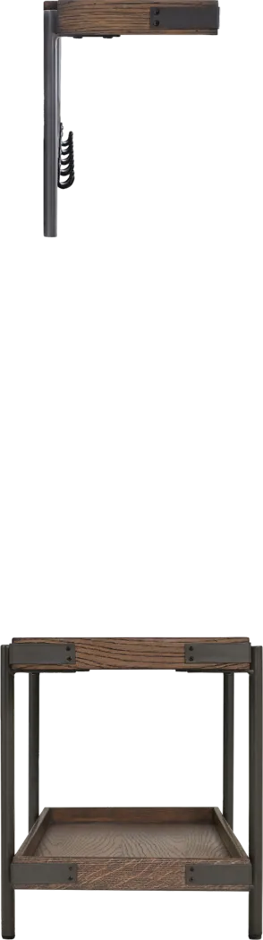 Felbridge Brown Coat Hook & Bench, Set of 2 - Thumbnail - Image 5