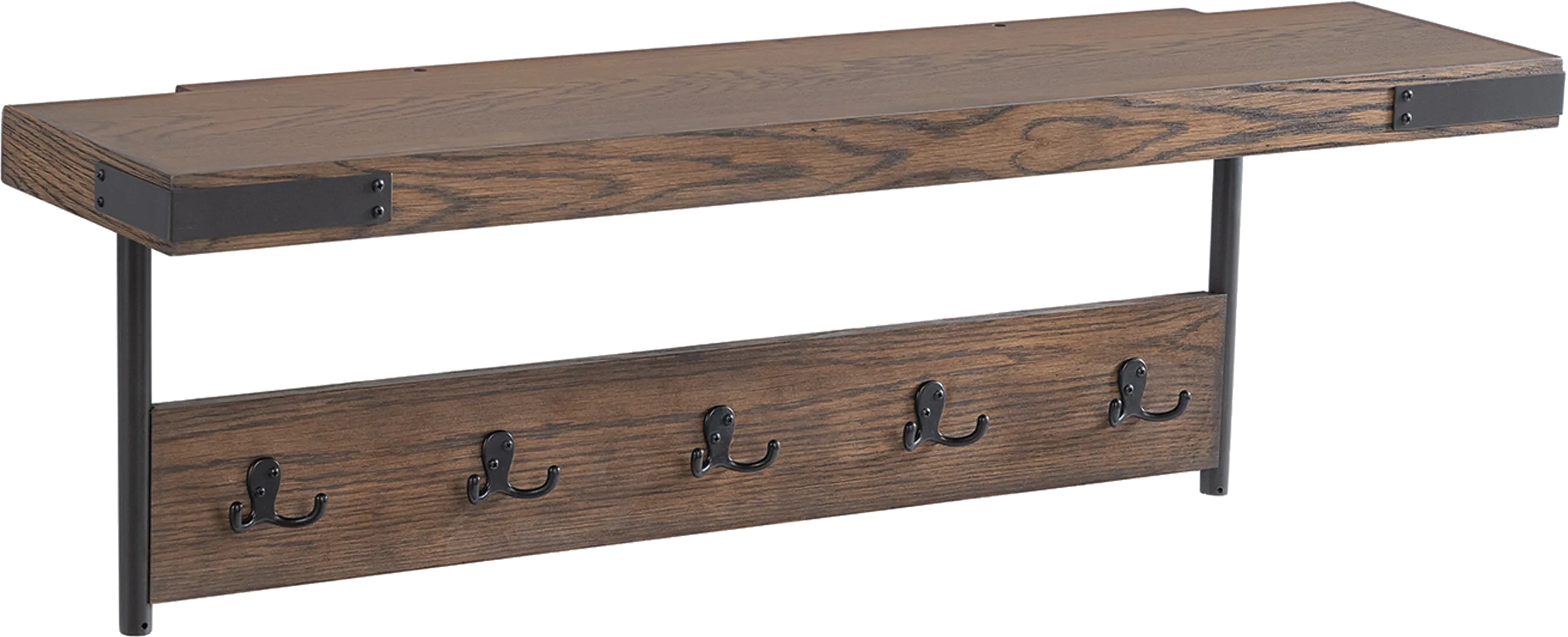 Felbridge Brown Coat Hook & Bench, Set of 2 - Thumbnail - Image 7