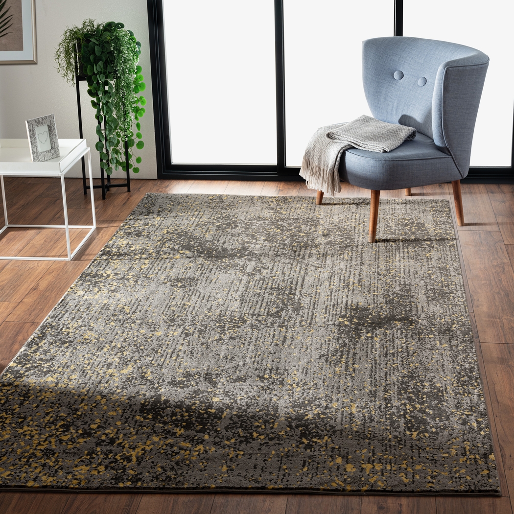 Felernas Gray 7'6 x 9'6 Rug - Thumbnail - Image 2