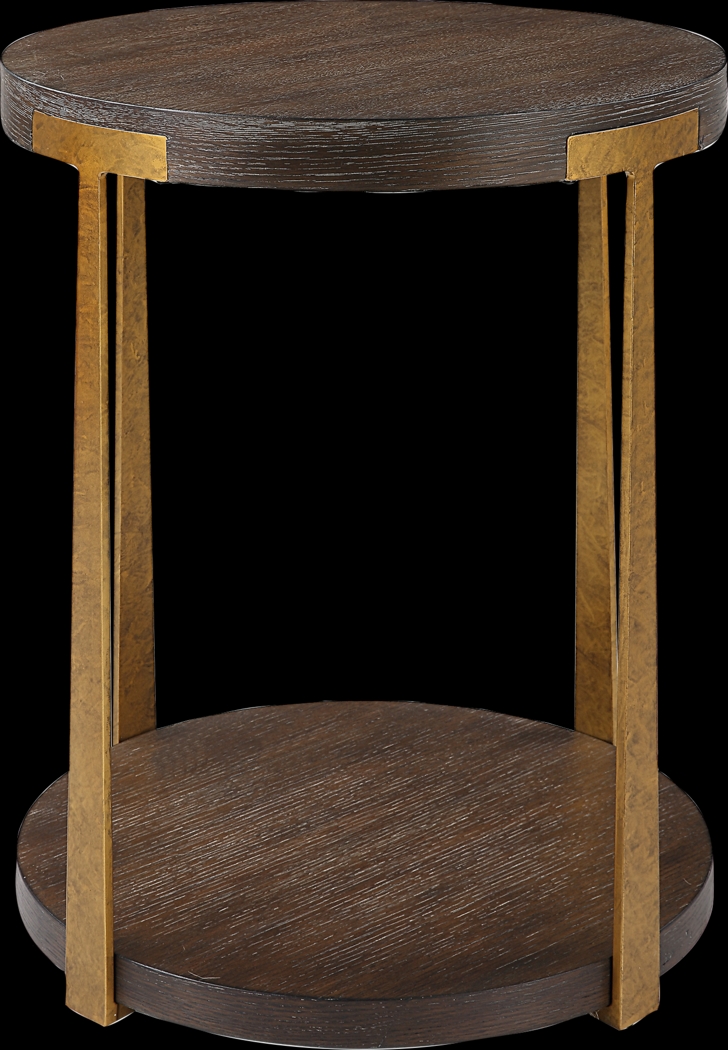 Felge Brown Accent Table - Thumbnail - Image 1