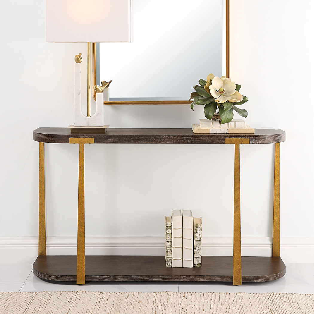 Felge Brown Console Table - Thumbnail - Image 2