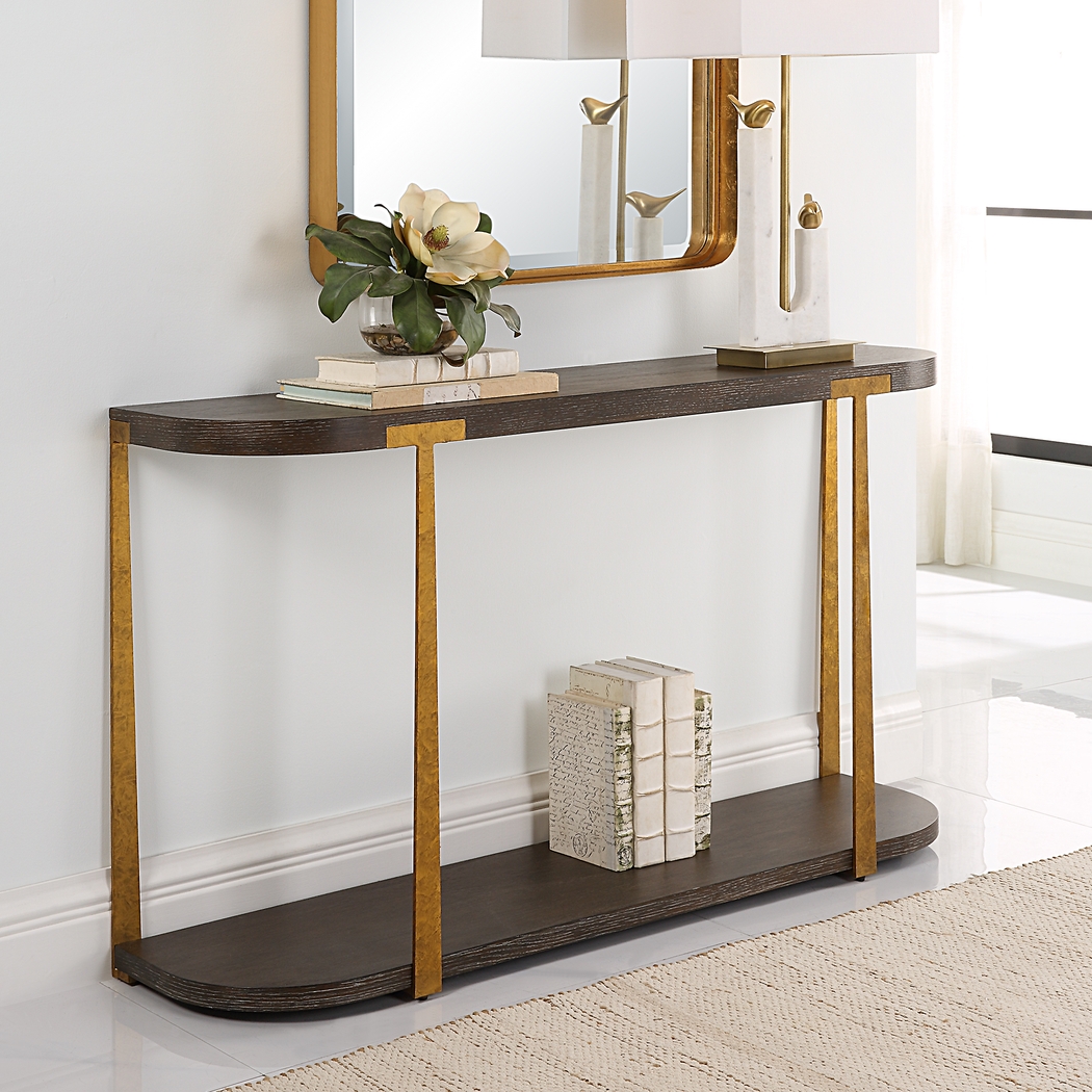 Felge Brown Console Table - Thumbnail - Image 3