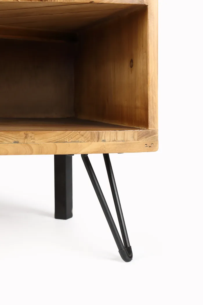 Felinan Brown Corner TV Console - Thumbnail - Image 5