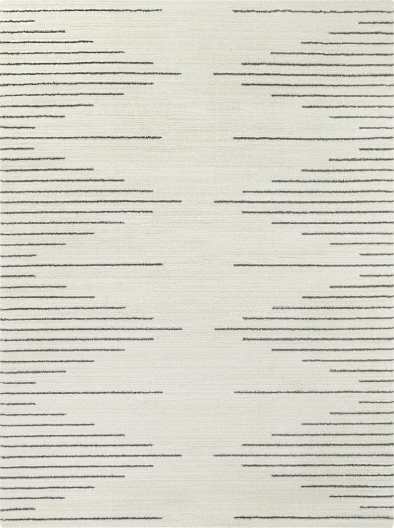 Fellord Cream 4'4 x 6' Area Rug - Thumbnail - Image 1