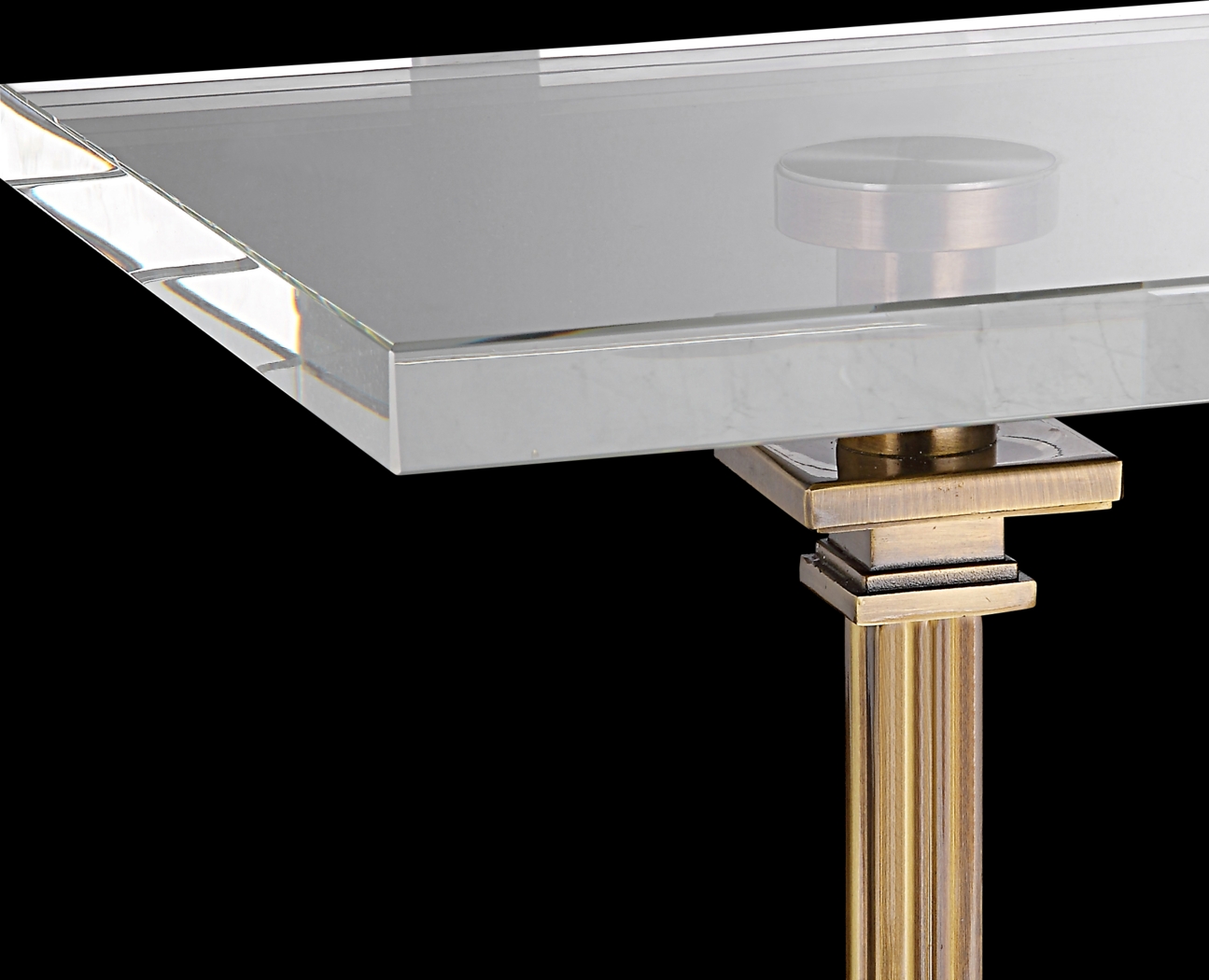 Felora Gold Accent Table - Thumbnail - Image 3