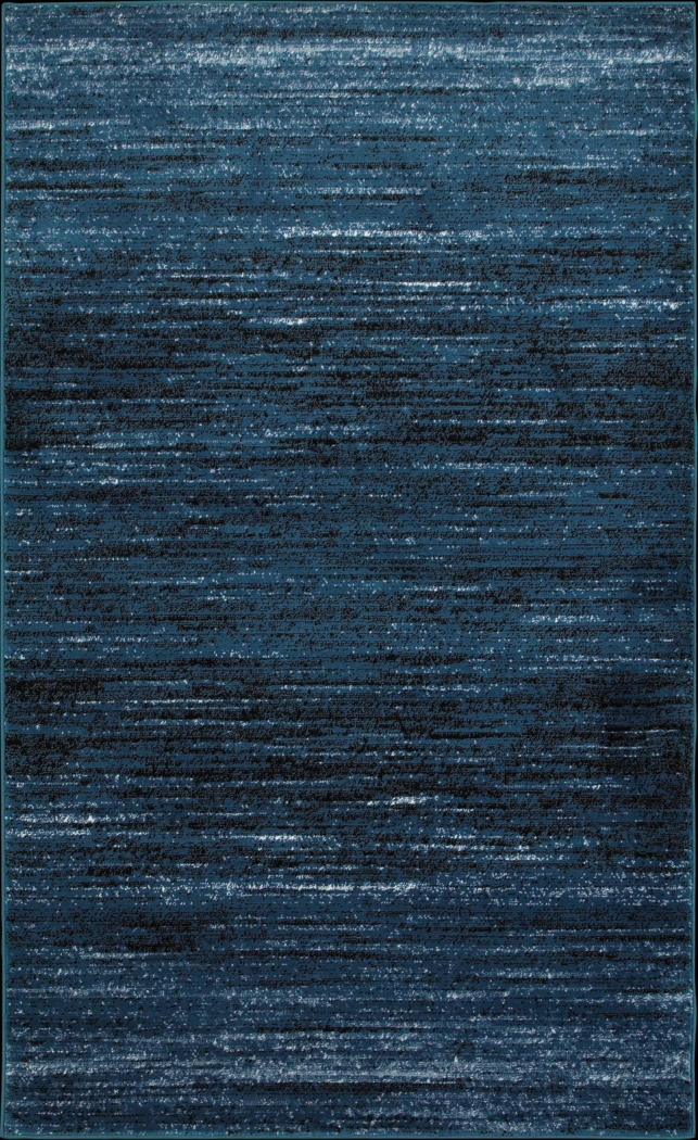 Felosas Dark Blue 7'9 x 9'5 Rug - Thumbnail - Image 1
