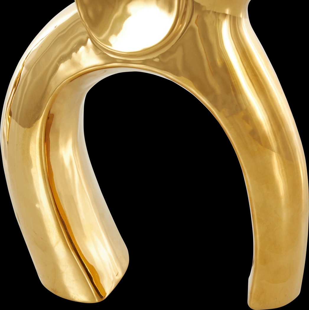 Felosu Gold Sculpture, Set of 2 - Thumbnail - Image 3