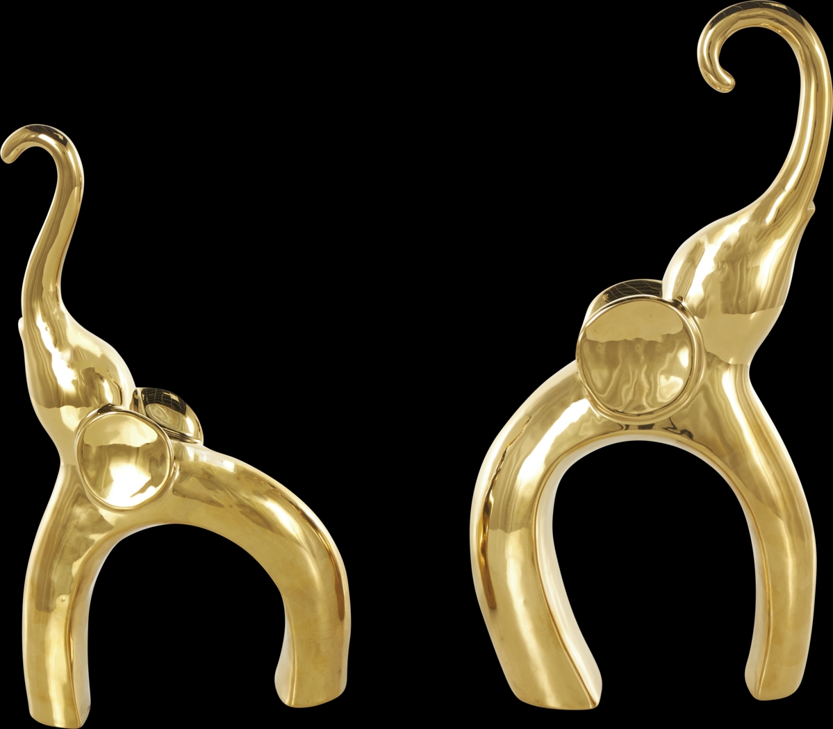 Felosu Gold Sculpture, Set of 2 - Thumbnail - Image 8