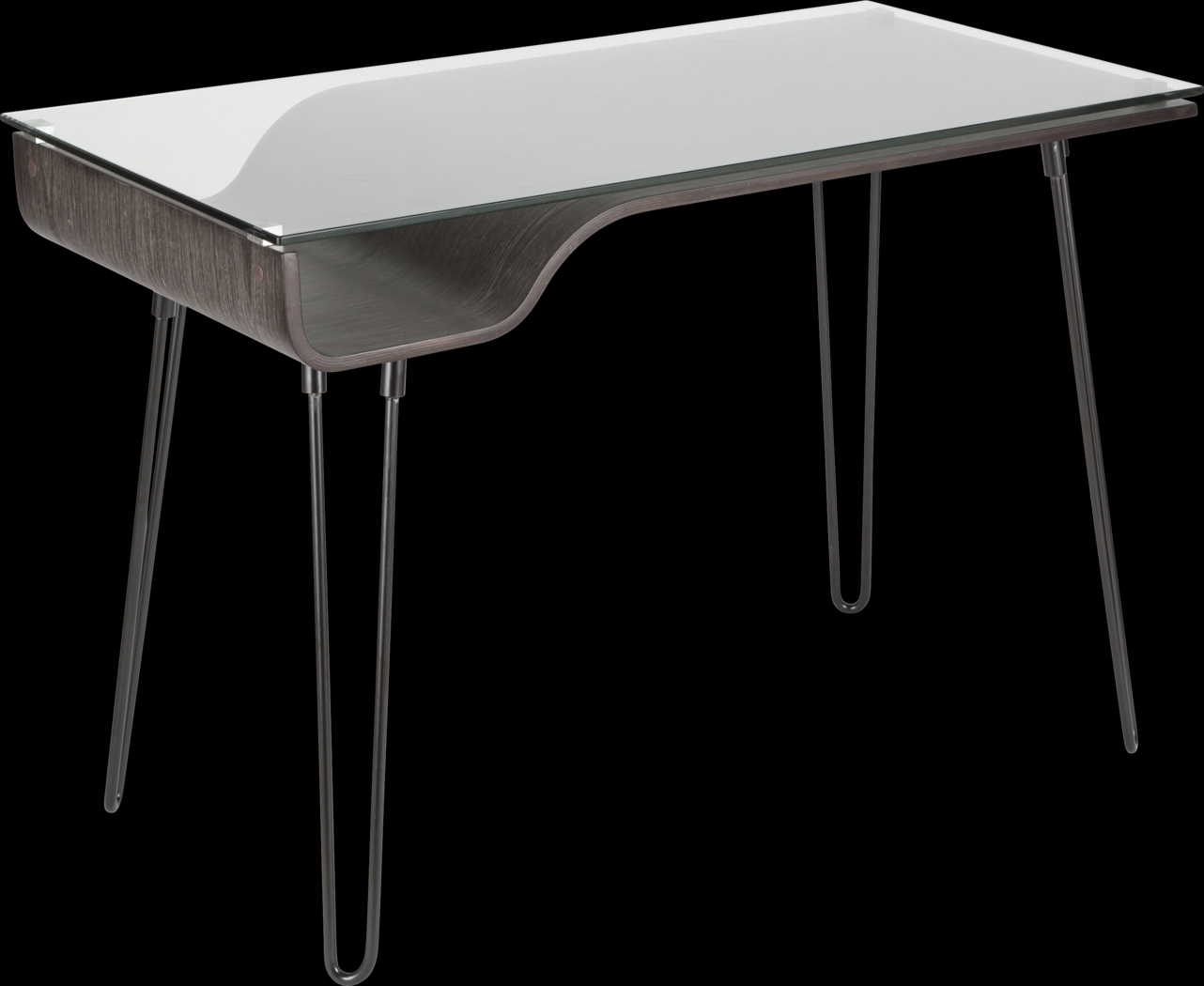Felton Gray Desk - Thumbnail - Image 1