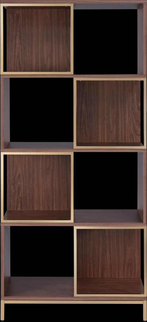 Femy Walnut Bookcase - Thumbnail - Image 2