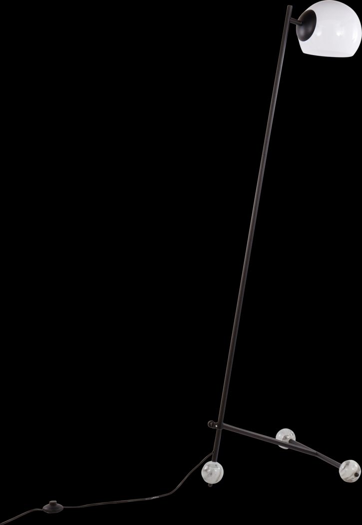 Fencourt Post Black Floor Lamp - Thumbnail - Image 4